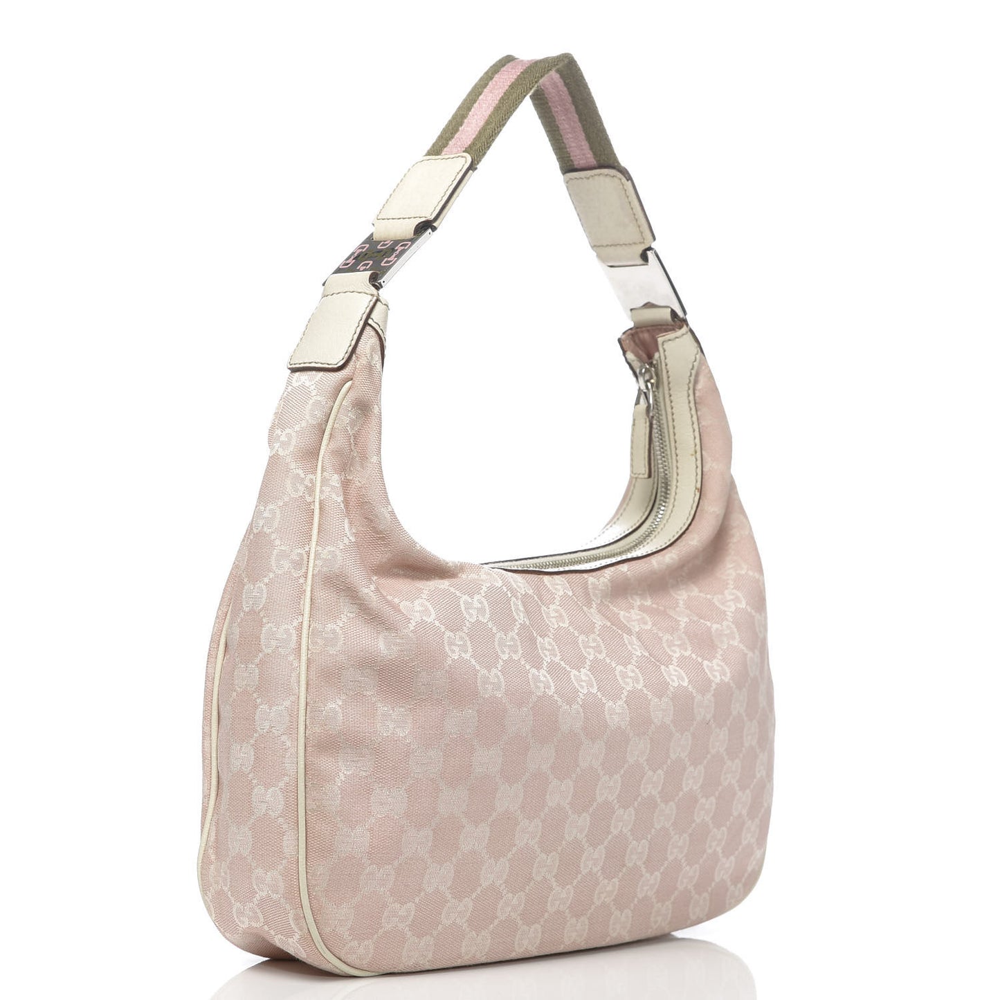 Monogram Medium Pop Hobo Pink