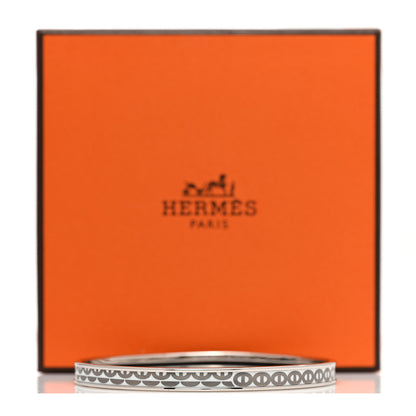 Hermes Enamel Printed Vagues Maillons Bangle 62 7 of 7