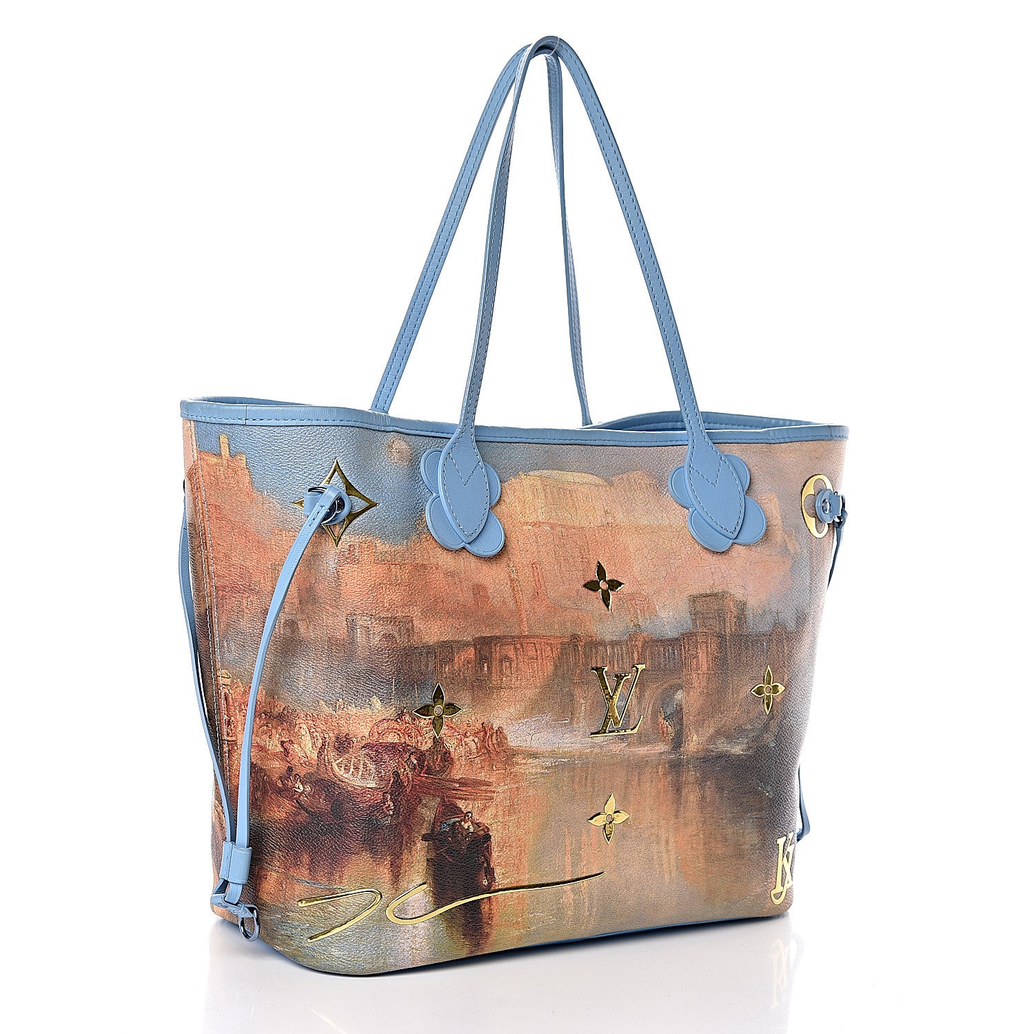 Louis Vuitton Masters Turner Neverfull MM 3 of 12