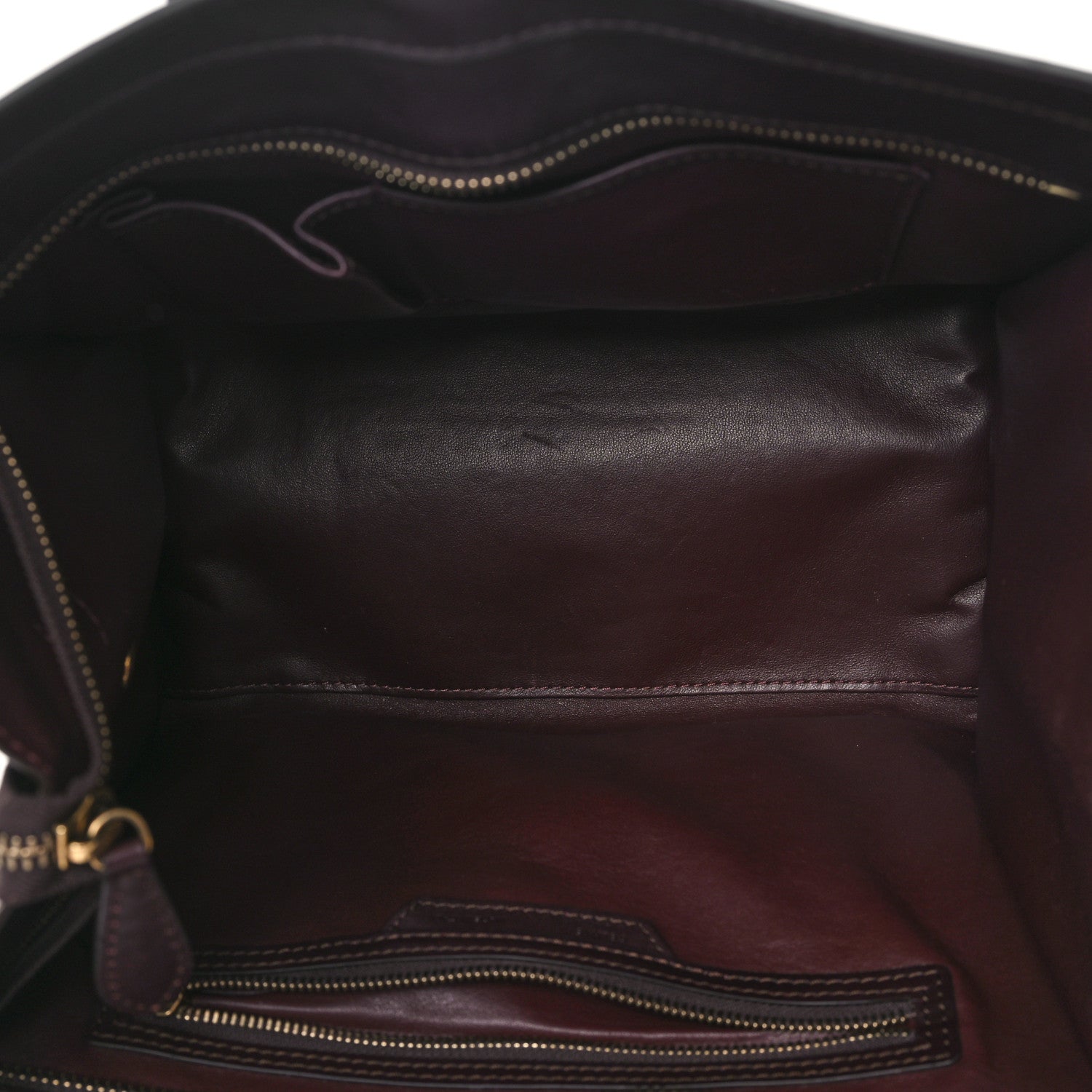 Celine Smooth Calfskin Mini Tri-Color Luggage Black 5 of 9