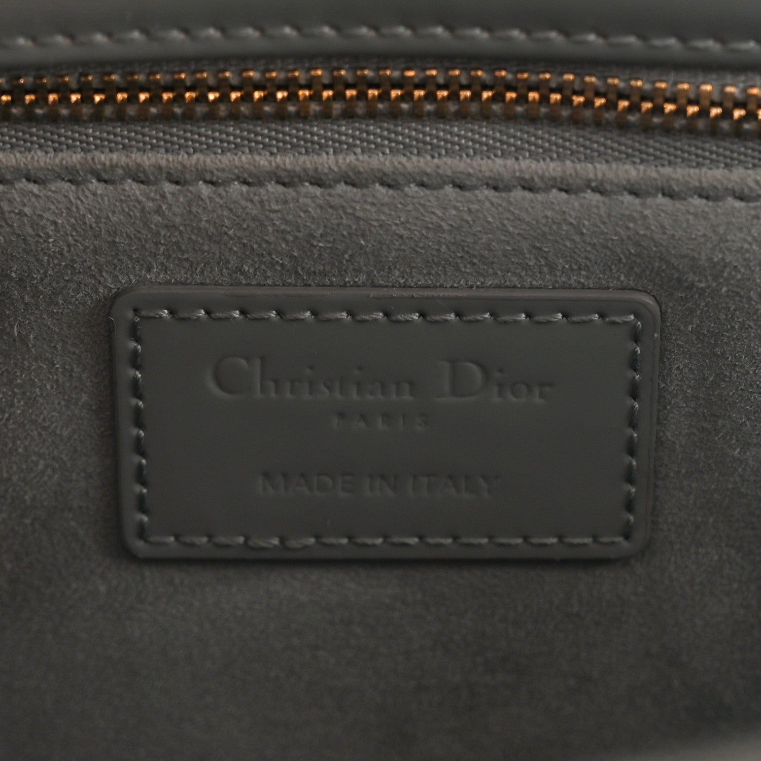 Christian Dior Patent Cannage Large Lady Dior Grey 6 of 11