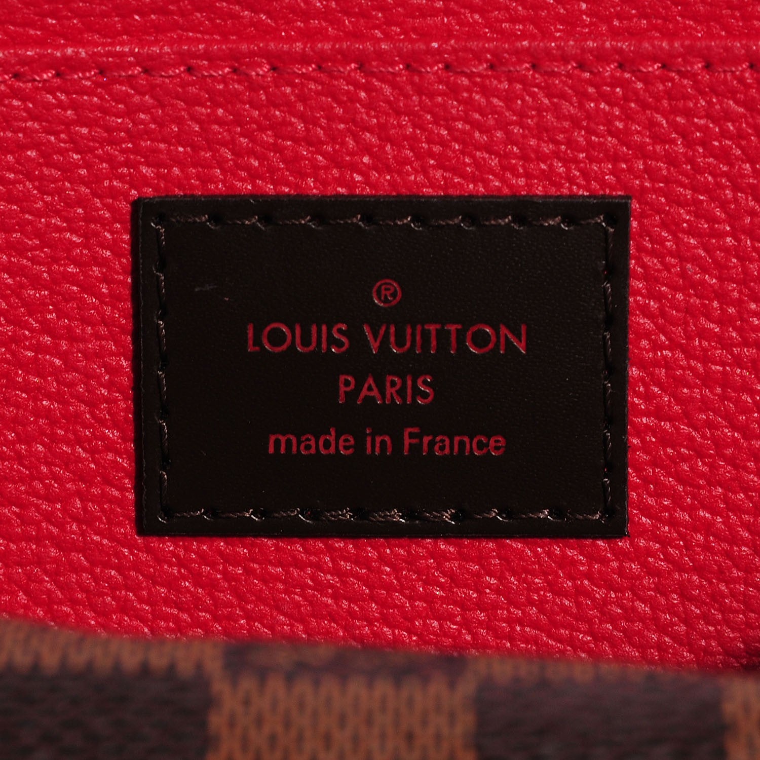 Louis Vuitton Damier Ebene Cosmetic Pouch 6 of 7