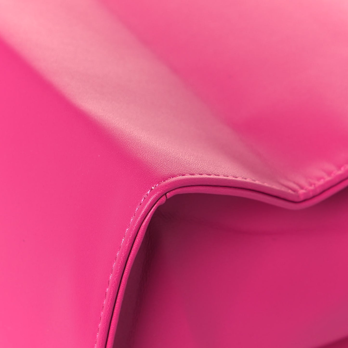 Vegan Leather Medium Shopping Bag Pink