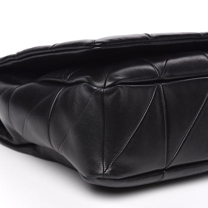 Saint Laurent Lambskin Patchwork Monogram Large Jamie Black 9 of 15