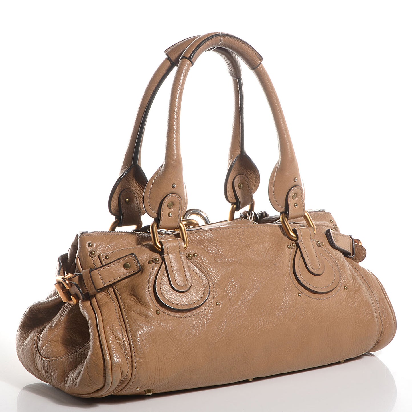 Leather Medium Paddington Taupe