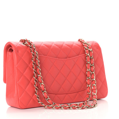 Chanel Caviar Quilted Medium Double Flap Red 3 of 9