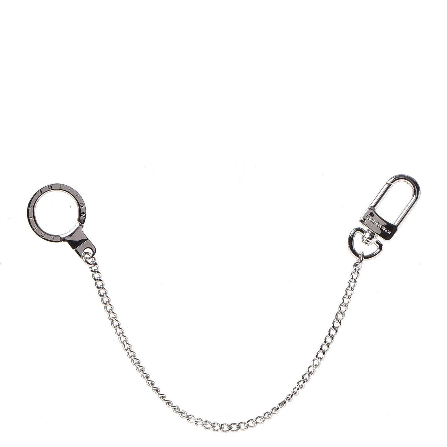 Pochette Extender Key Ring Chain Silver