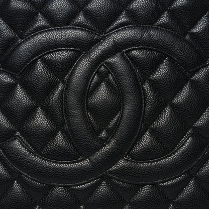 Chanel Caviar Quilted Medallion Tote Black 8 of 10