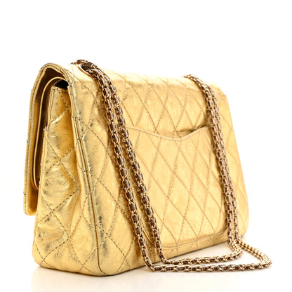 Chanel Metallic Calfskin Quilted 2.55 Reissue 226 Flap Gold 2 of 10