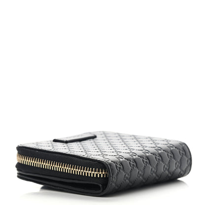 Gucci Microguccissima Compact Wallet Black 4 of 9
