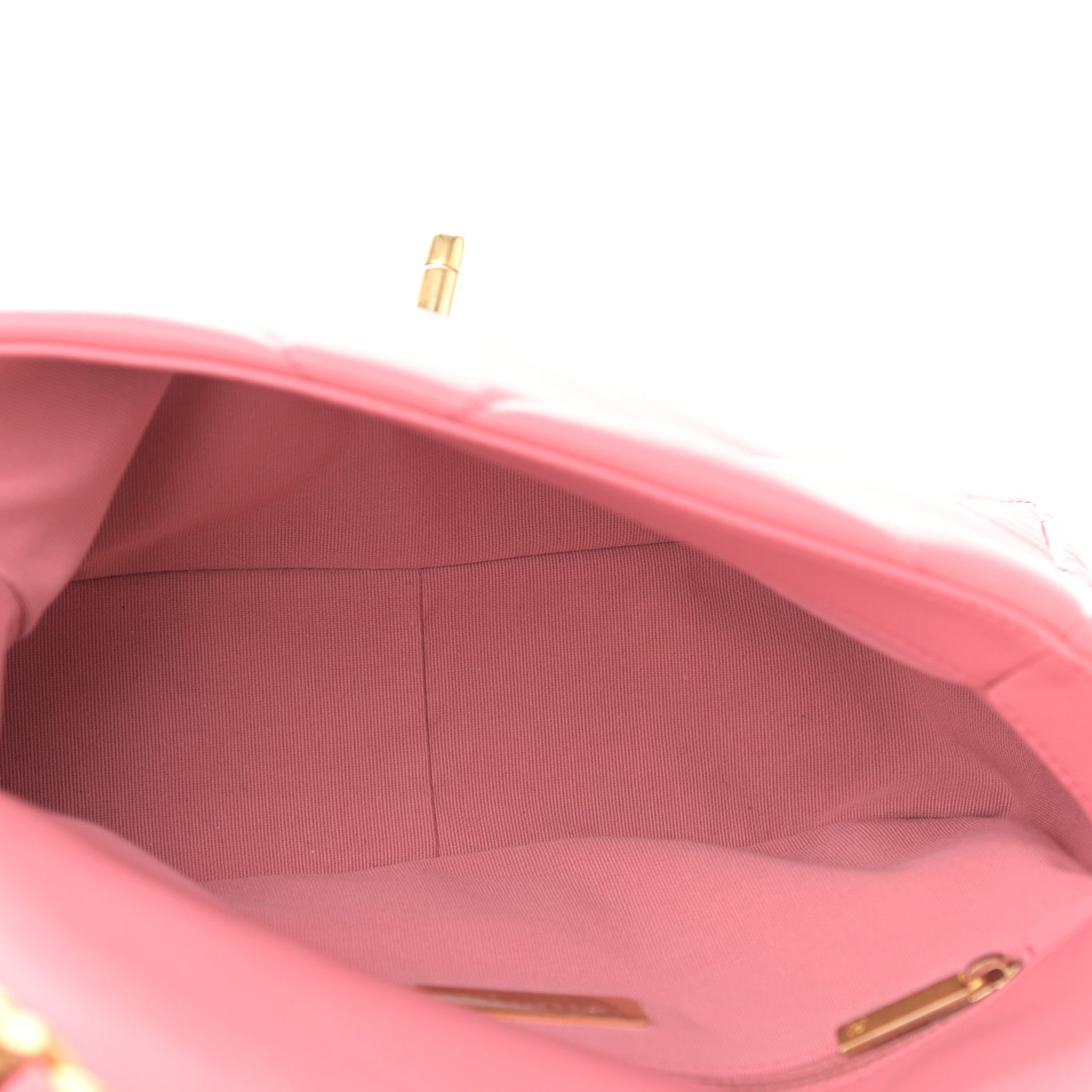 Chanel Lambskin Quilted Medium Chanel 19 Flap Pink 5 of 11