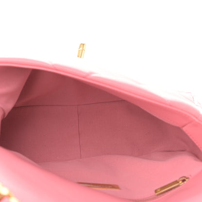 Chanel Lambskin Quilted Medium Chanel 19 Flap Pink 5 of 11