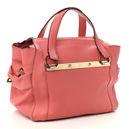Chloe Calfskin Mini Bridget Satchel Pink 3 of 9