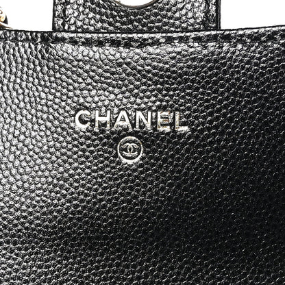Chanel Caviar Quilted Mini Chain Belt Bag Black 6 of 11