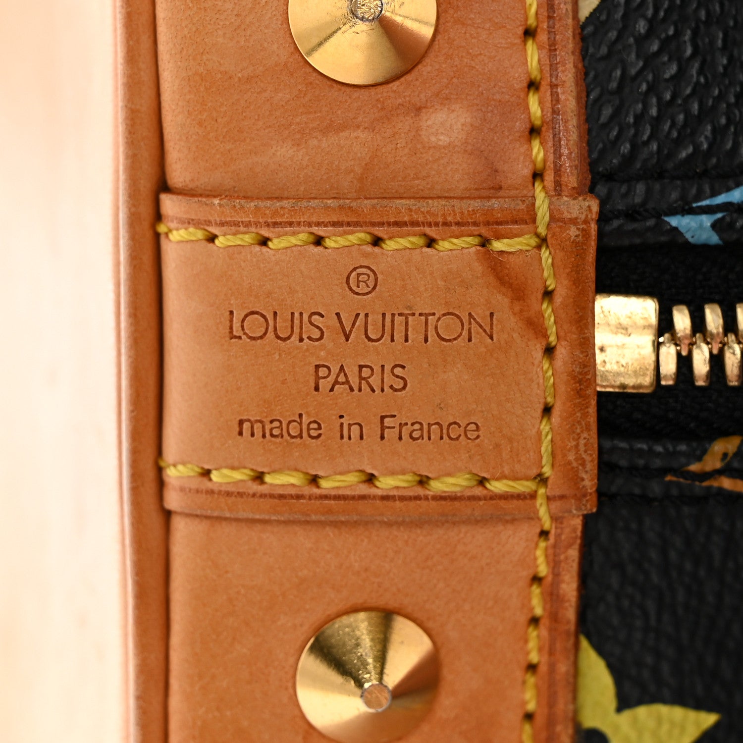 Louis Vuitton Monogram Multicolor Alma Black 6 of 17