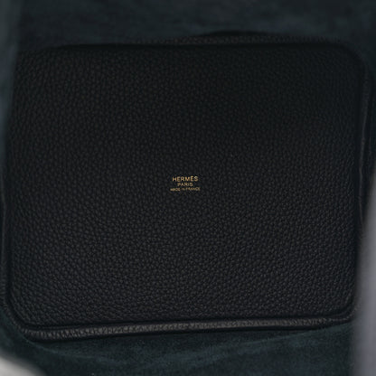 Hermes Taurillon Clemence Picotin Lock 22 MM Bleu Nuit 5 of 10