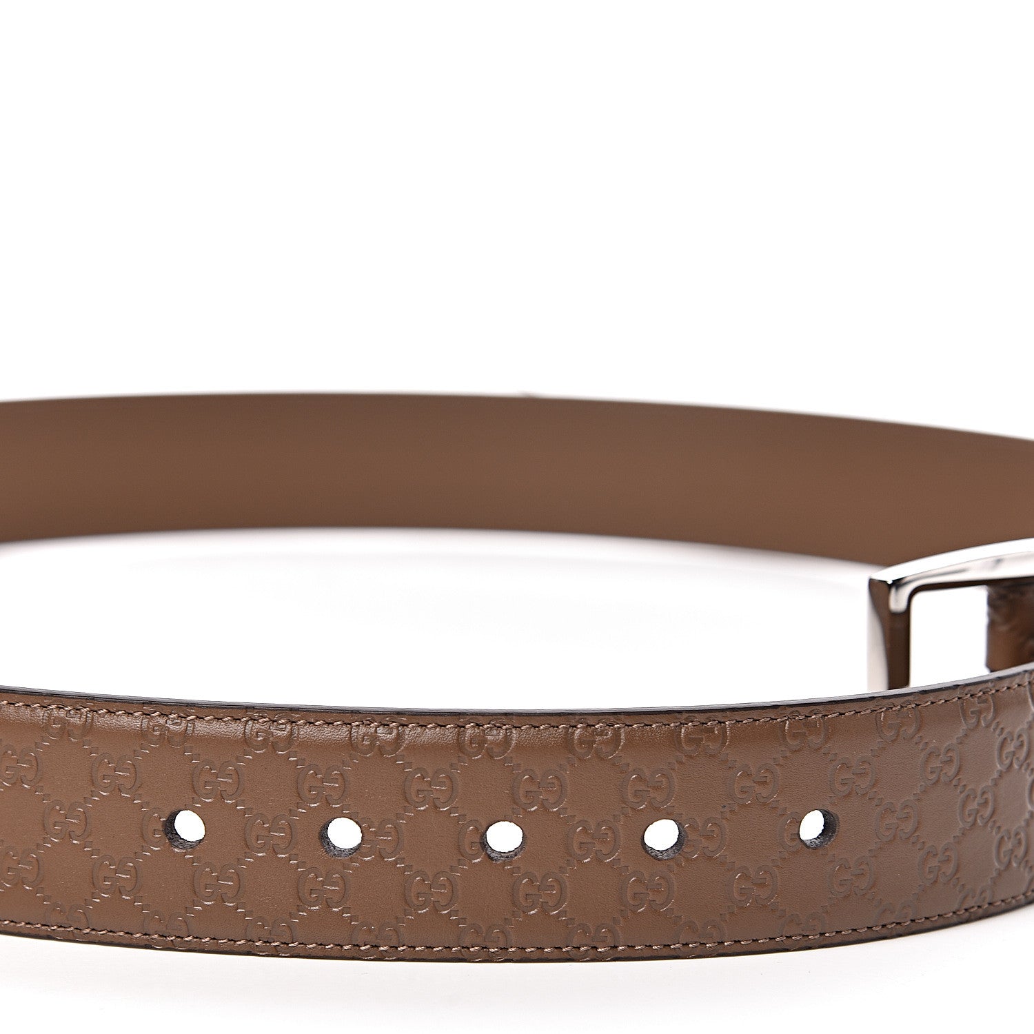 Gucci Microguccissima Belt 105 42 Acero 6 of 6