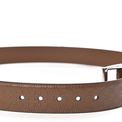 Gucci Microguccissima Belt 105 42 Acero 6 of 6
