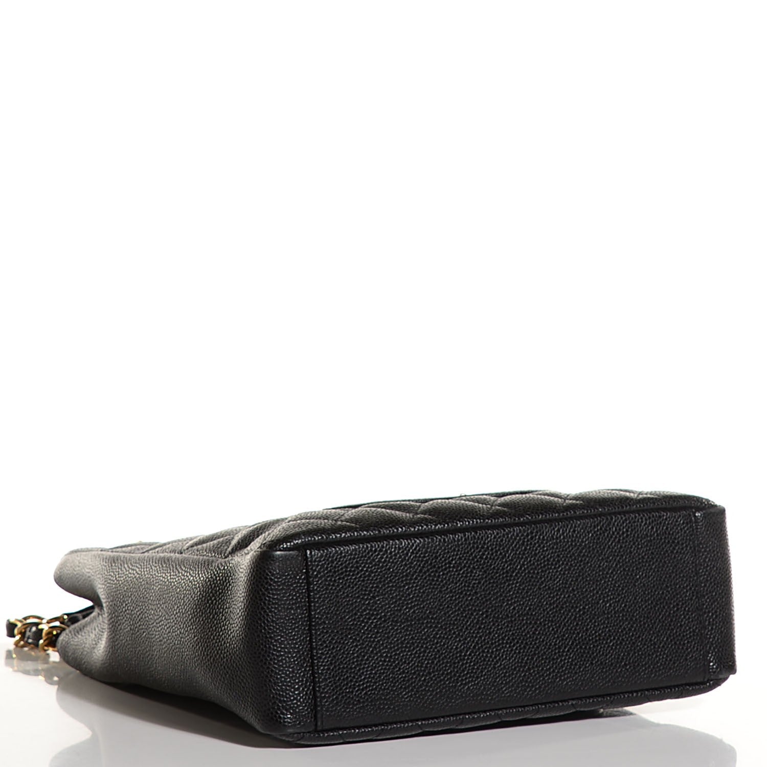 Chanel Caviar Quilted Petit Shopping Tote PST Black 4 of 8