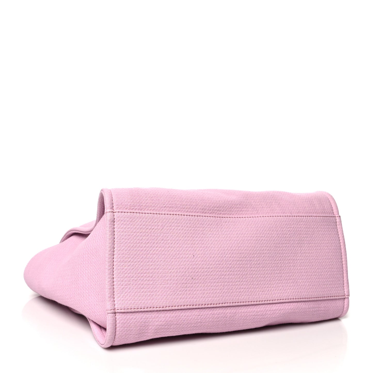 Mixed Fibers Medium Deauville Tote Dark Pink