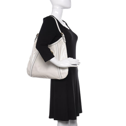 Gucci Dialux Medium Britt Shoulder Bag Off White 2 of 13