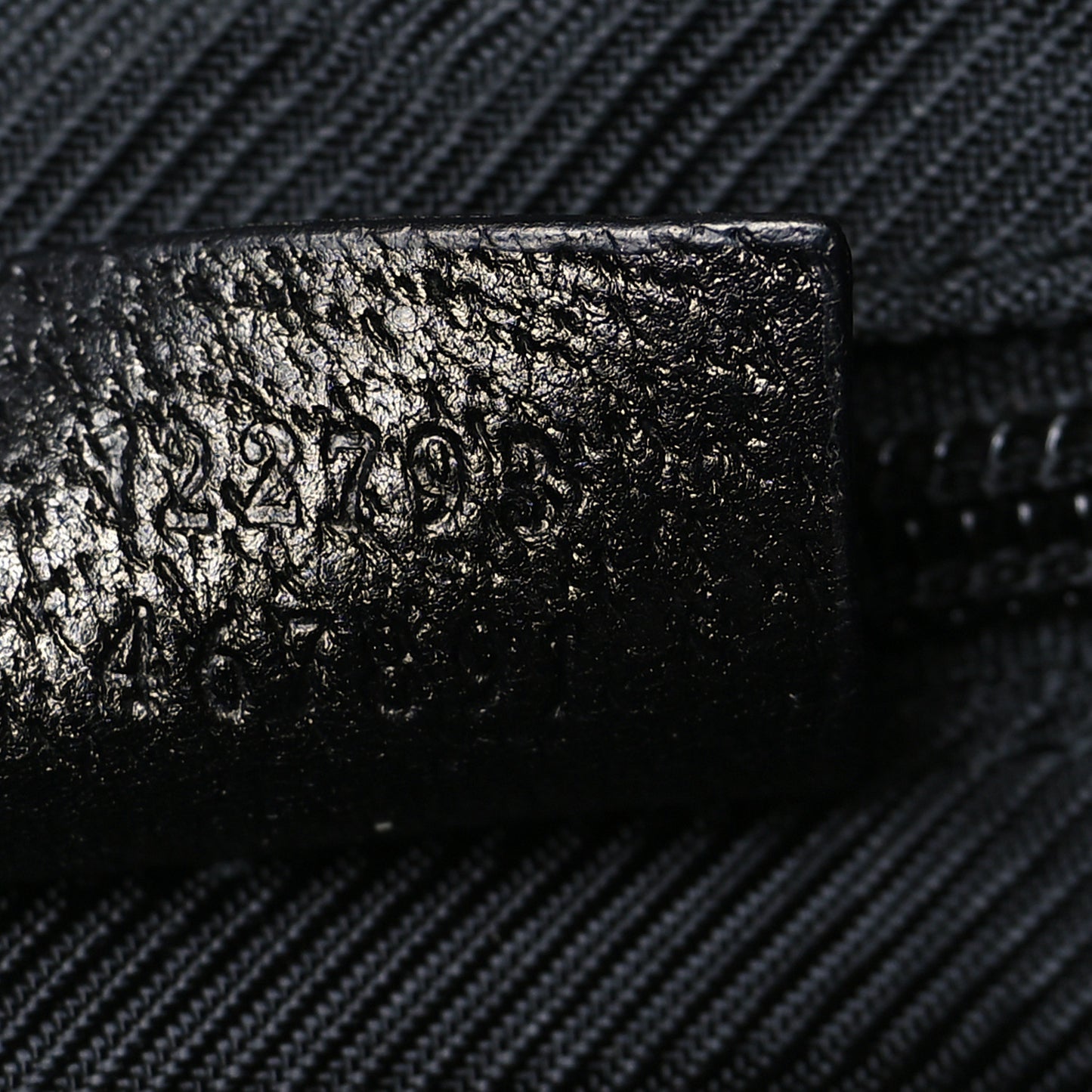 Monogram Flat Messenger Bag Black