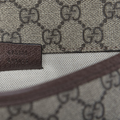 Gucci GG Supreme Monogram Neo Vintage Web Belt Bag Brown 9 of 9