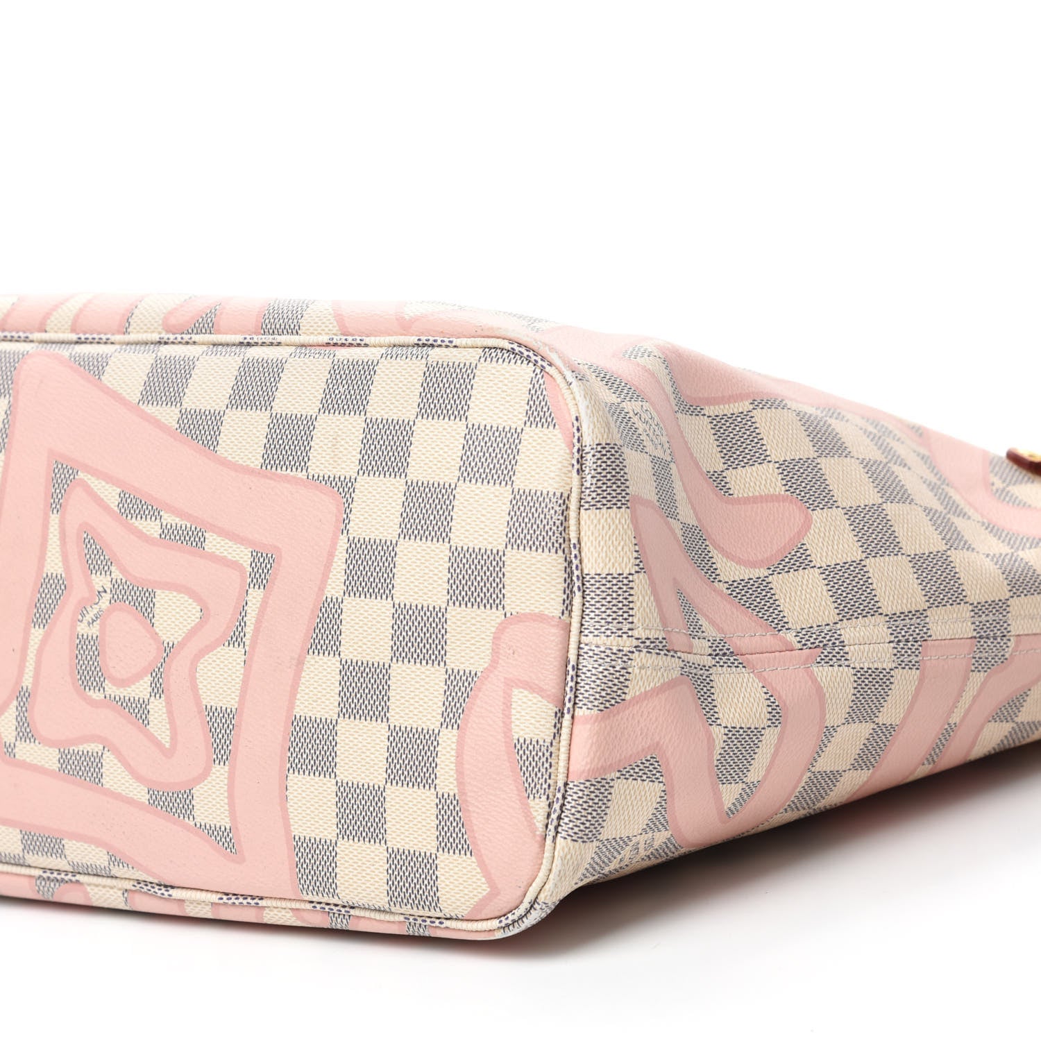 Louis Vuitton Damier Azur Tahitienne Neverfull MM 7 of 15