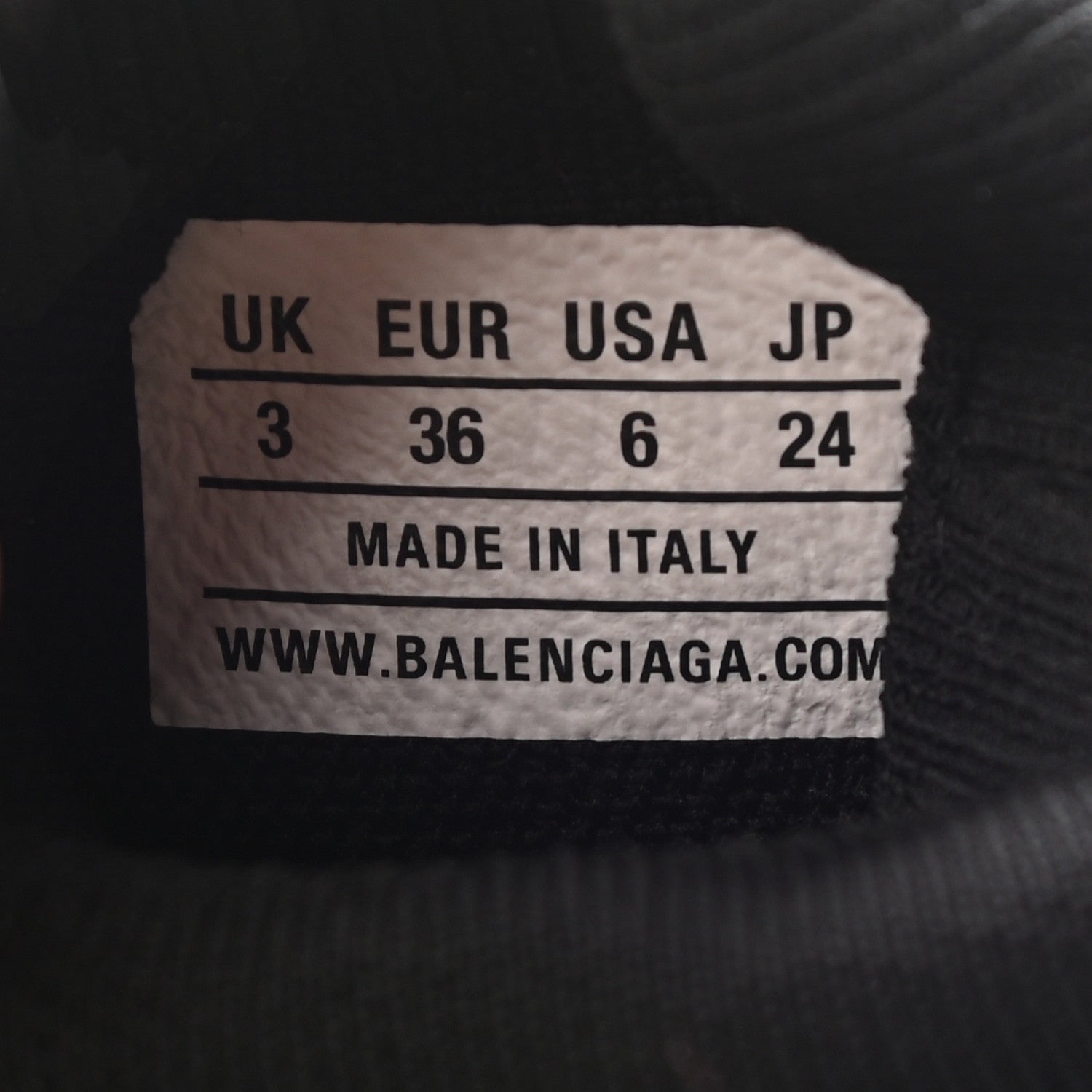 Balenciaga Neoprene Knit Womens Speed Graffiti Sneakers 36 Black White 8 of 10