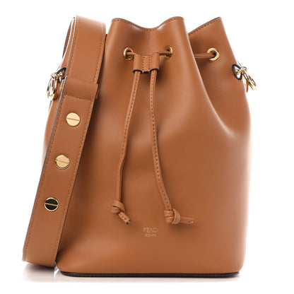 Fendi Vitello Grace Matte F is Fendi Grande Mon Tresor Bucket Bag Nocciola 1 of 11
