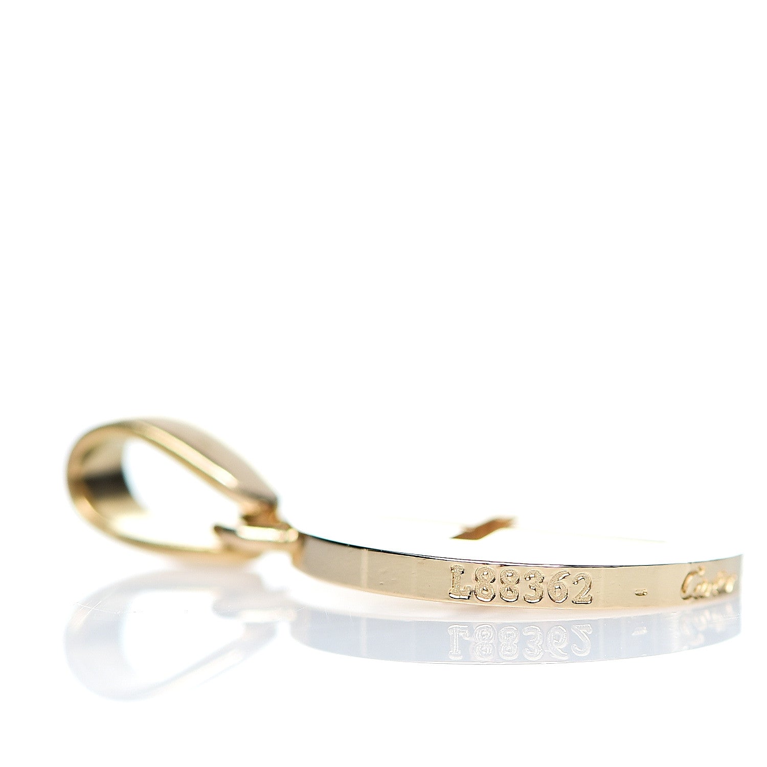 Cartier 18K Yellow Gold Cross Symbol Pendant 6 of 6