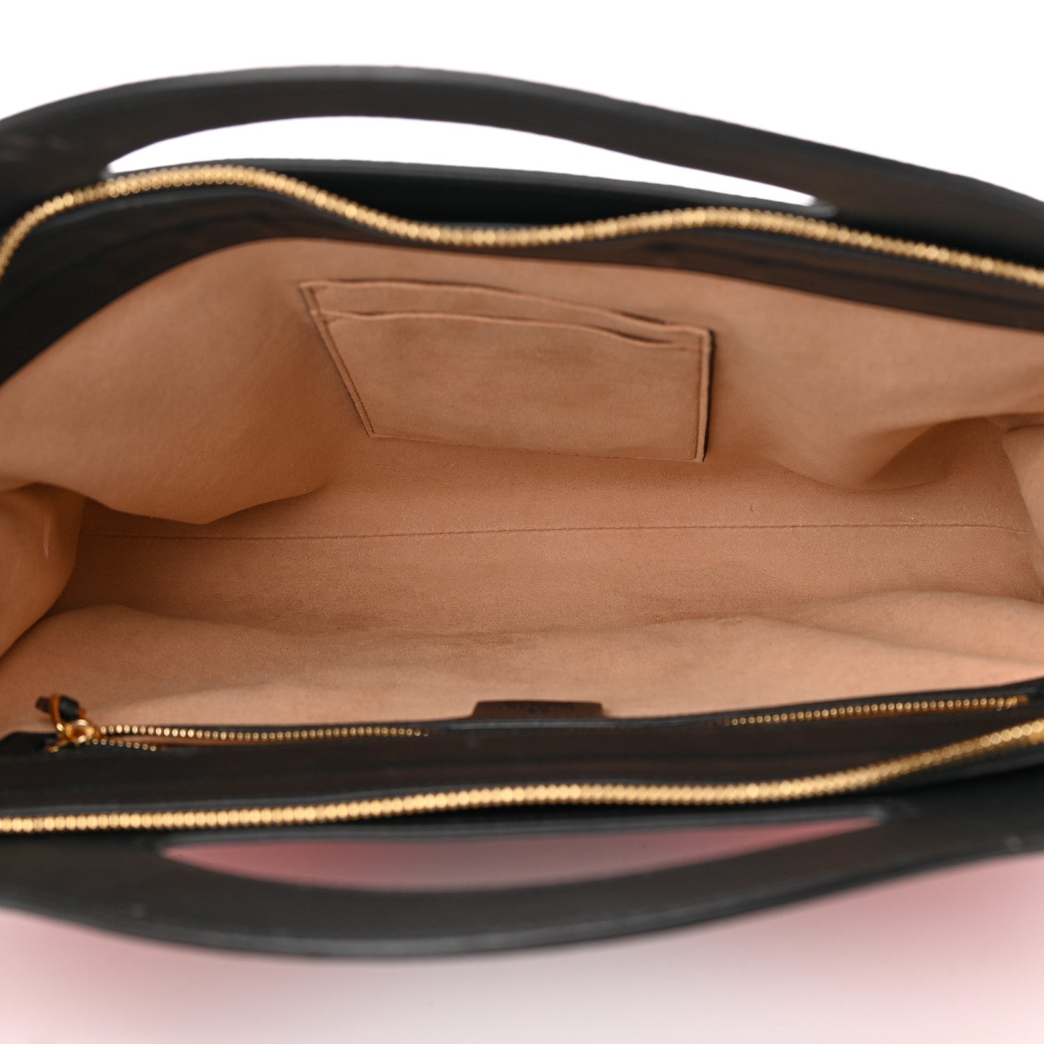 Gucci Suede Patent GG Web Medium Ophidia Top Handle Chain Hibiscus Red 5 of 16