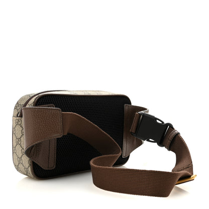 Gucci Soft GG Supreme Monogram Medium Ophidia Belt Bag Dark Brown 3 of 10