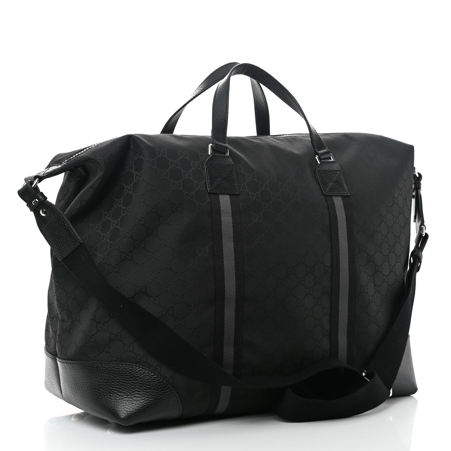 Nylon Monogram XL Duffle Bag Black