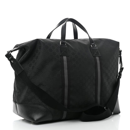Gucci Nylon Monogram XL Duffle Bag Black 3 of 12