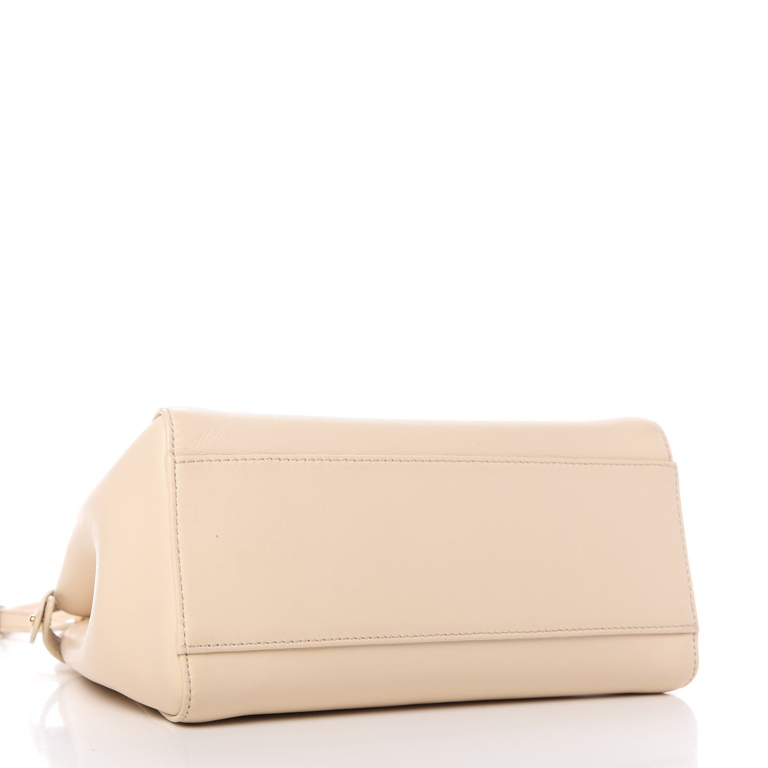 Fendi Nappa Mini Peekaboo Iconic Satchel Nude 4 of 9
