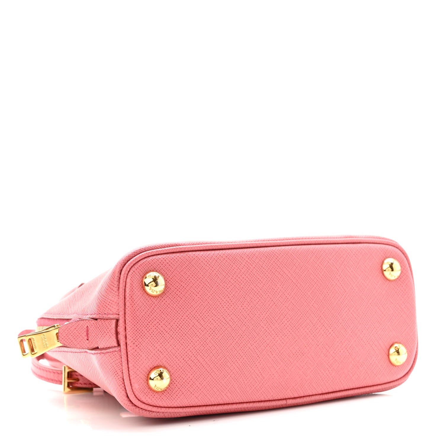 Prada Saffiano Lux Mini Promenade Tote Peonia 4 of 10