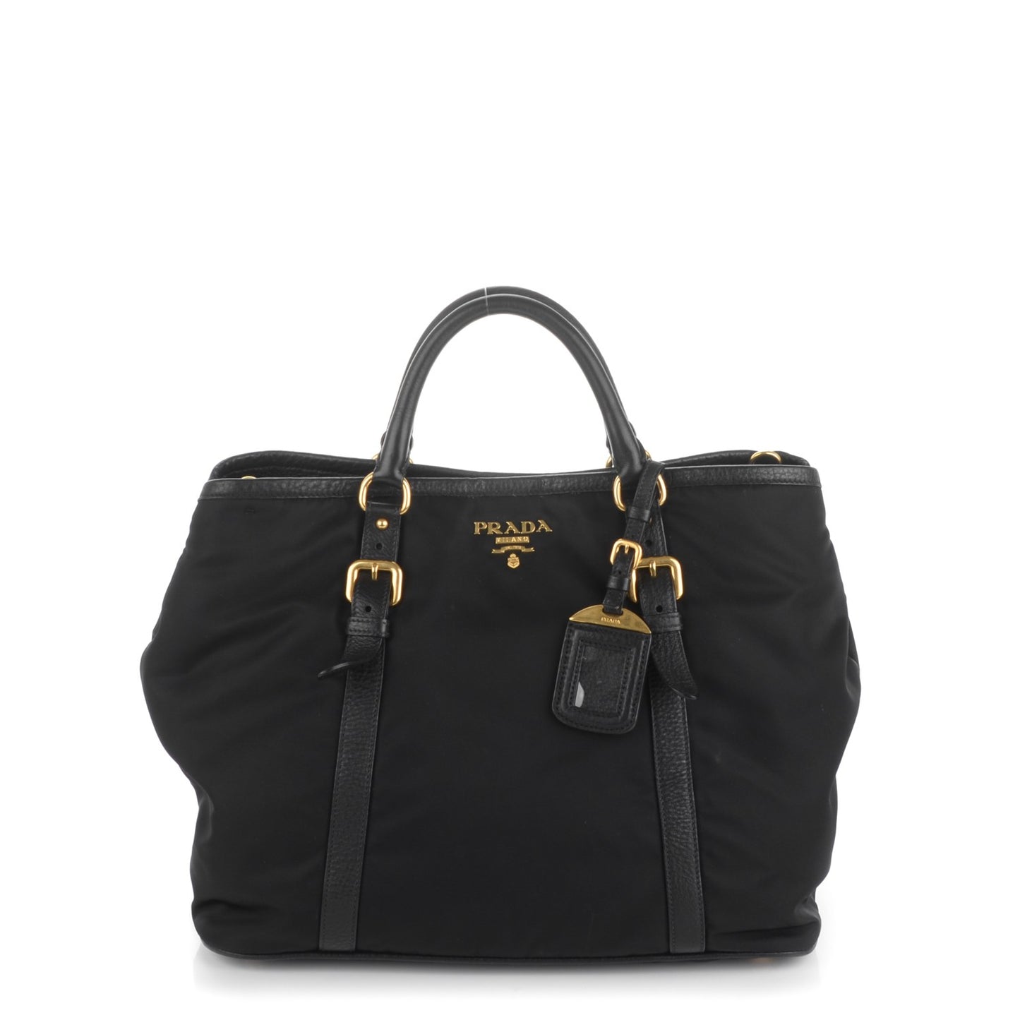 Tessuto Nylon Tote Nero Black