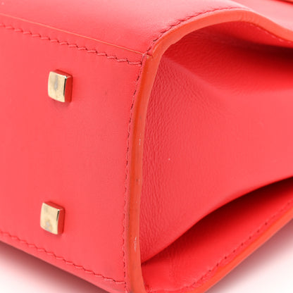 Delvaux Calfskin Mini Tempete Satchel Red 13 of 18