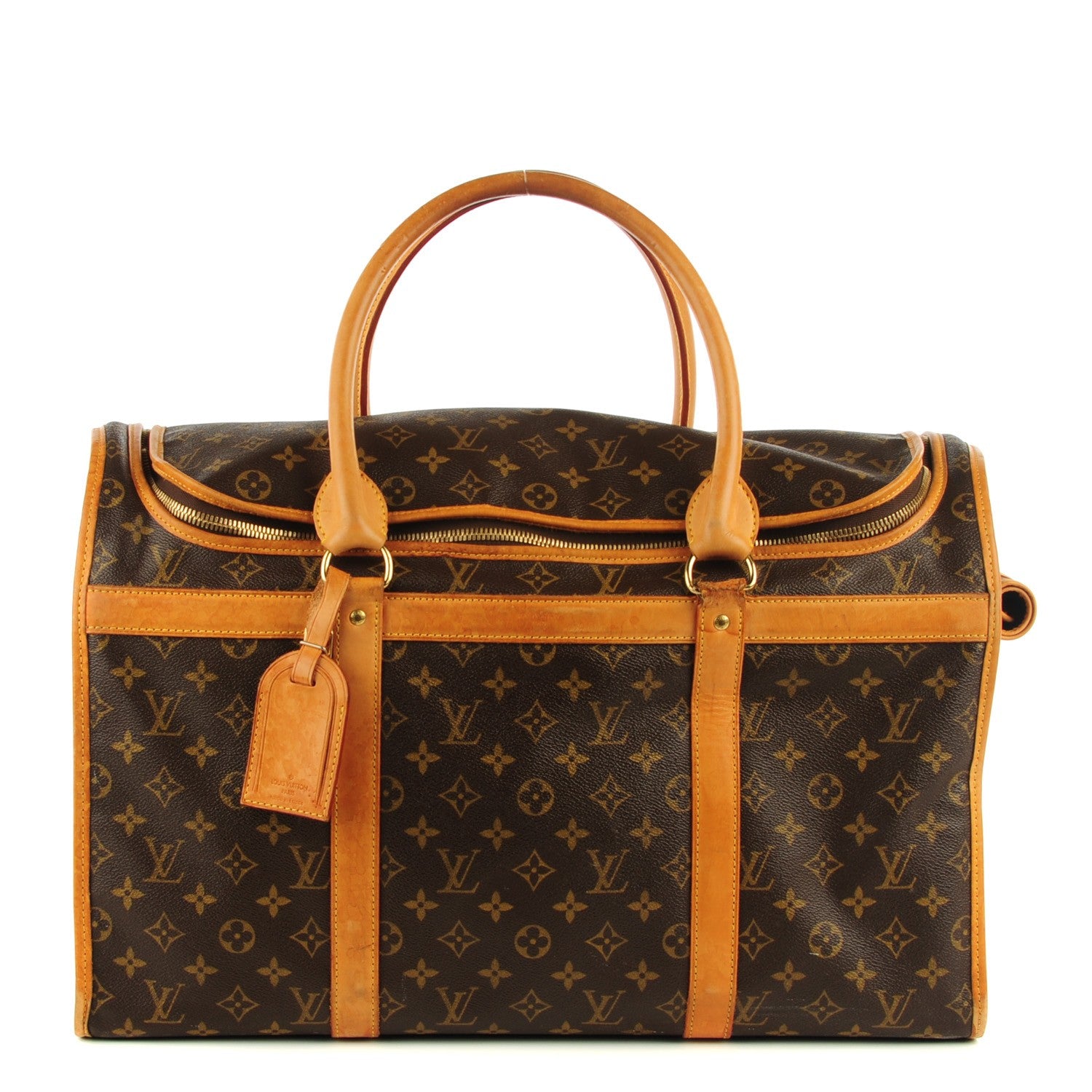 Louis Vuitton Monogram Sac Chien 50 Pet Carrier 1 of 13