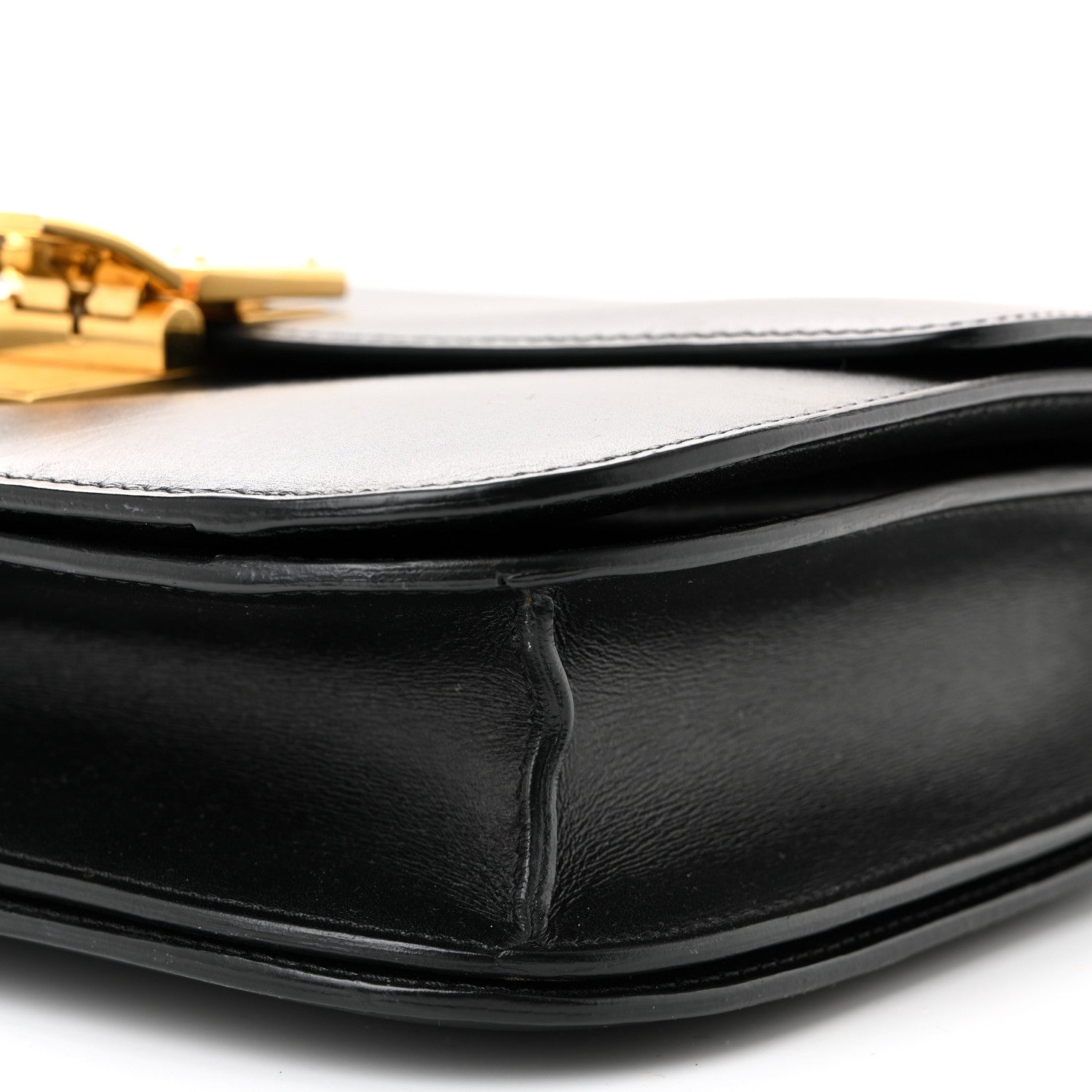 Celine Box Calfskin Medium Classic Box Flap Bag Black 10 of 13