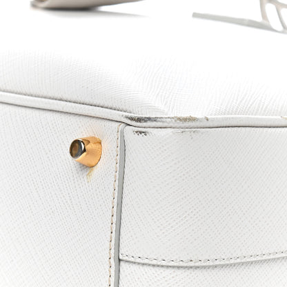 Prada Saffiano Lux Tote Bowler Talco 17 of 19