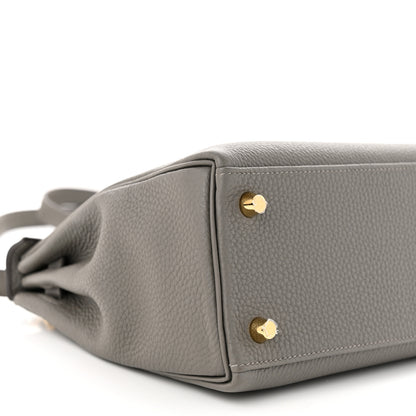 Hermes Togo Kelly Retourne 25 Gris Meyer 9 of 12