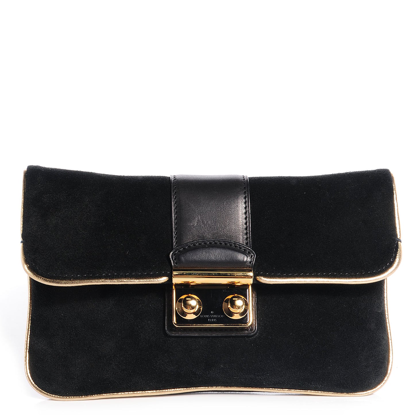 Suede SC Slim Clutch Coal
