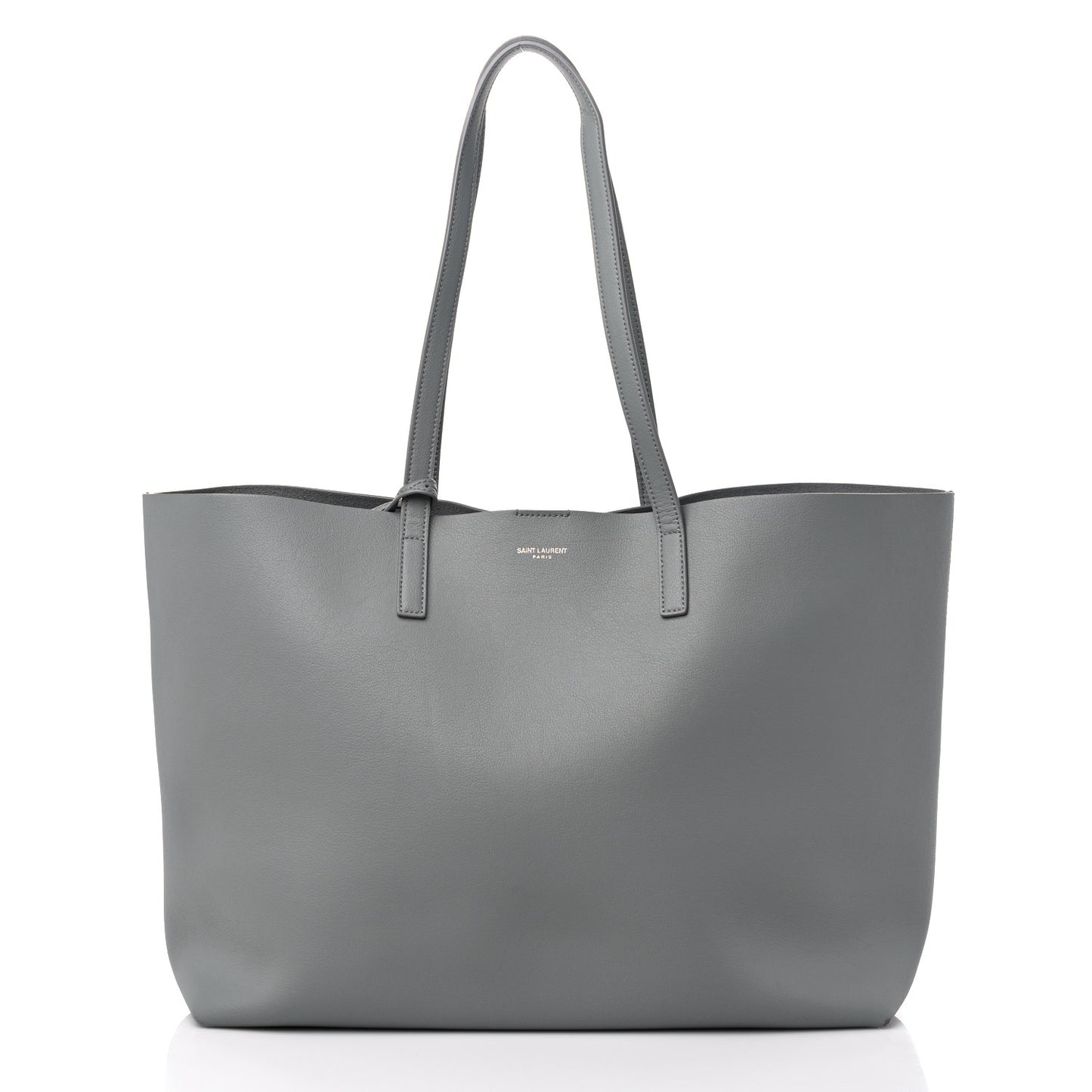 Calfskin Large Shopping Tote Granite