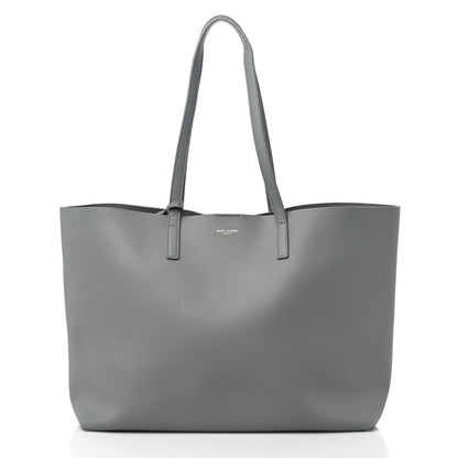 Saint Laurent Calfskin Large Shopping Tote Granite 2 of 11