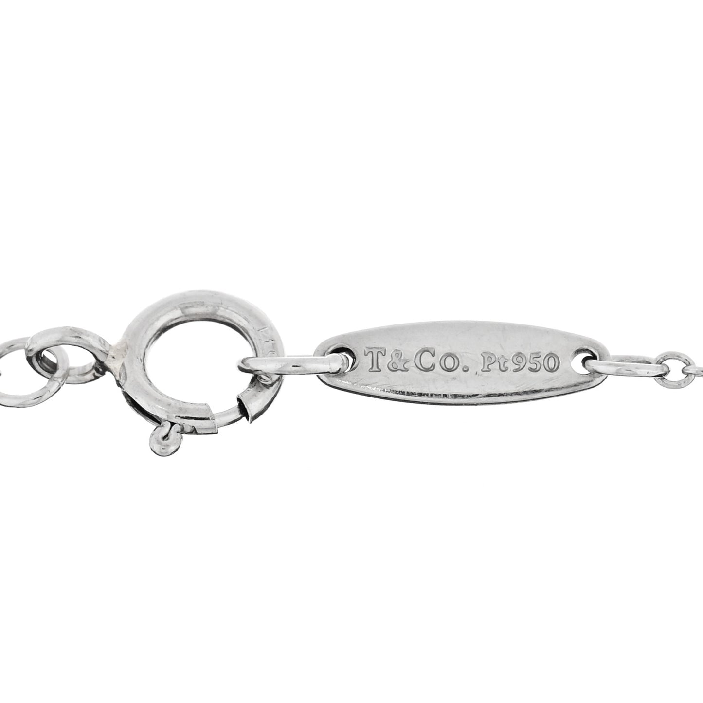 Platinum Diamond .12ct Elsa Peretti Diamonds by the Yard Bracelet