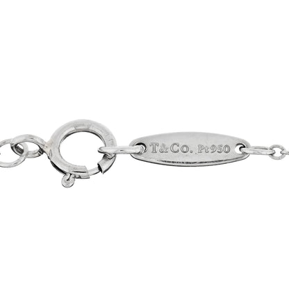 Tiffany Platinum Diamond .12ct Elsa Peretti Diamonds by the Yard Bracelet 3 of 4