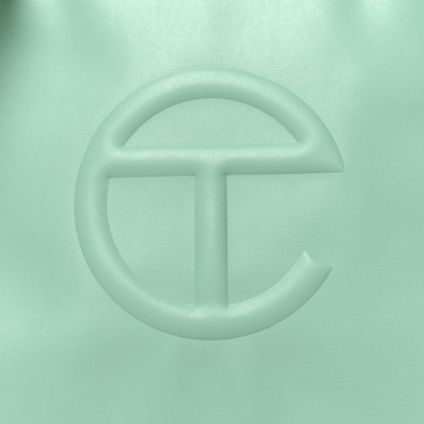 Vegan Leather Medium Shopping Bag Sage