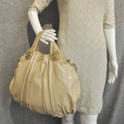 Gucci Patent Leather Large Hysteria Tote 2 of 10